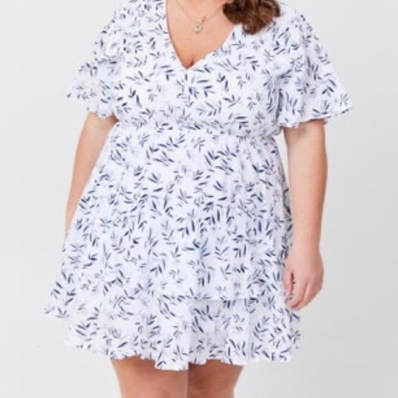 SzB 2X 18/20 Arula White Tallulah Dress - Picture 1 of 5